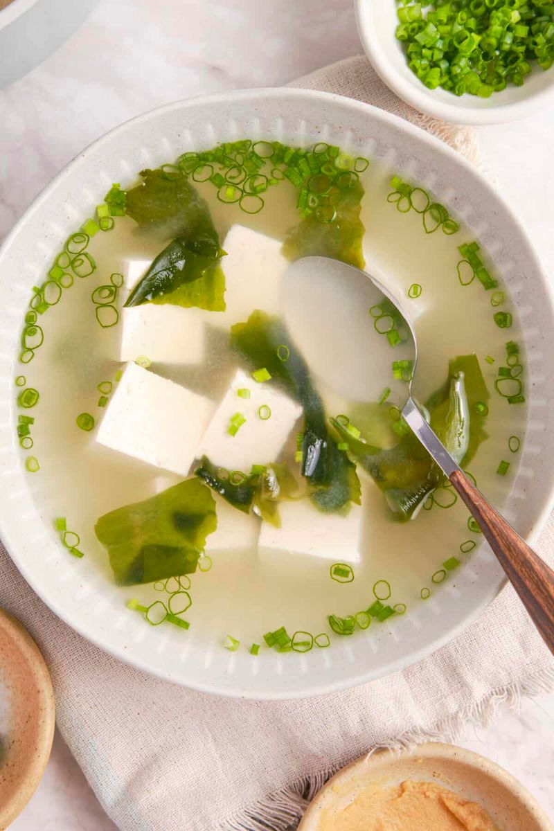 Miso Soup with Tofu