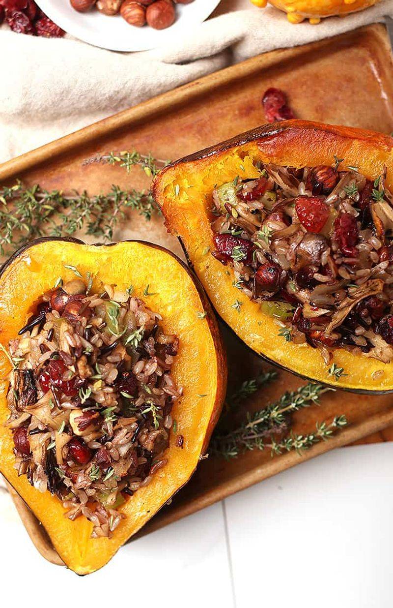Stuffed Acorn Squash