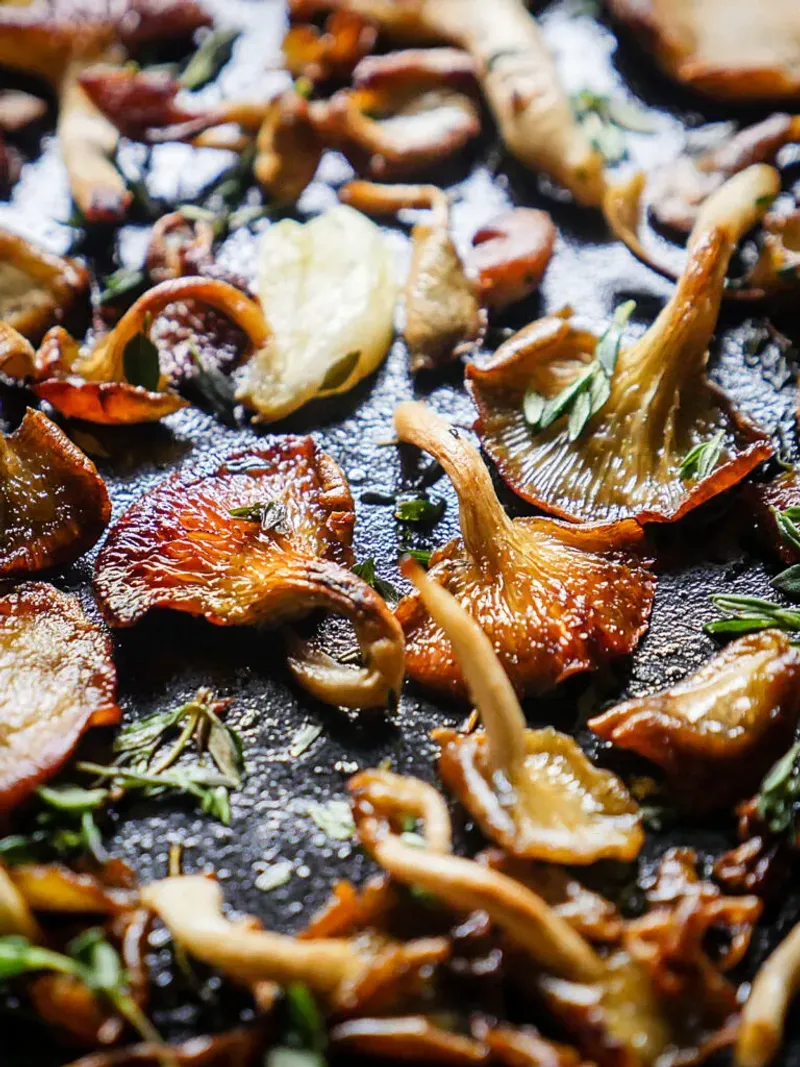 Oyster Mushrooms, Crispy Edition