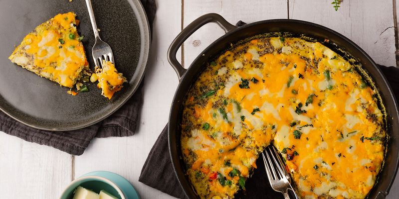 Cheesy Breakfast Frittata