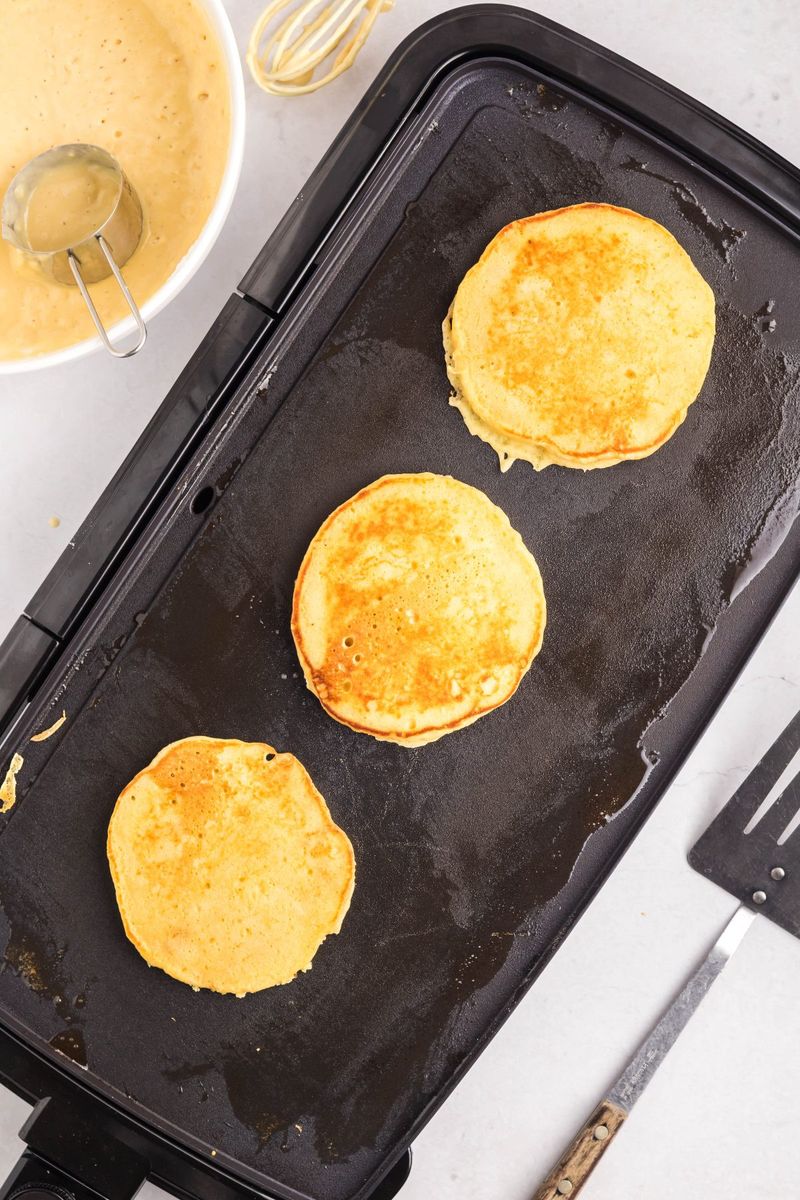 Pancakes on the Griddle