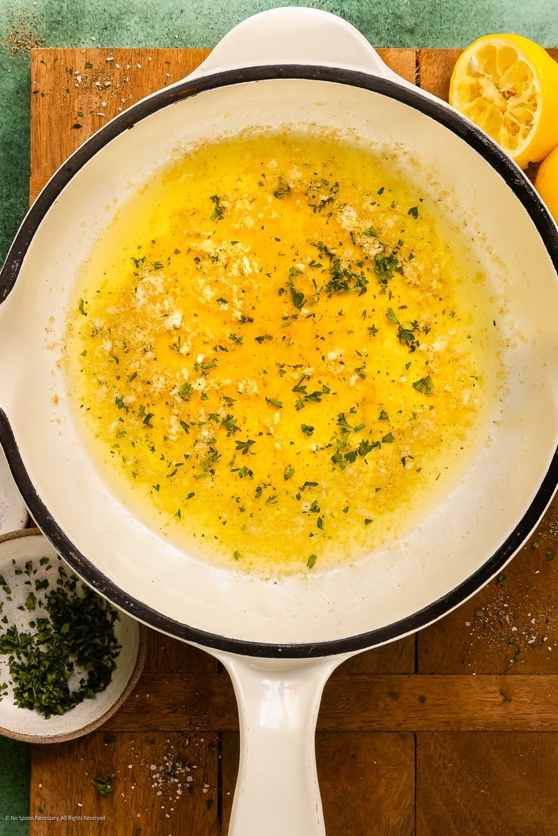 Garlic Softening in Butter