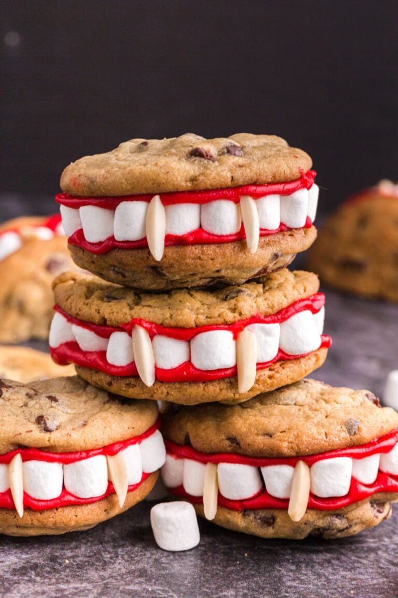 Vampire Fang Cookies