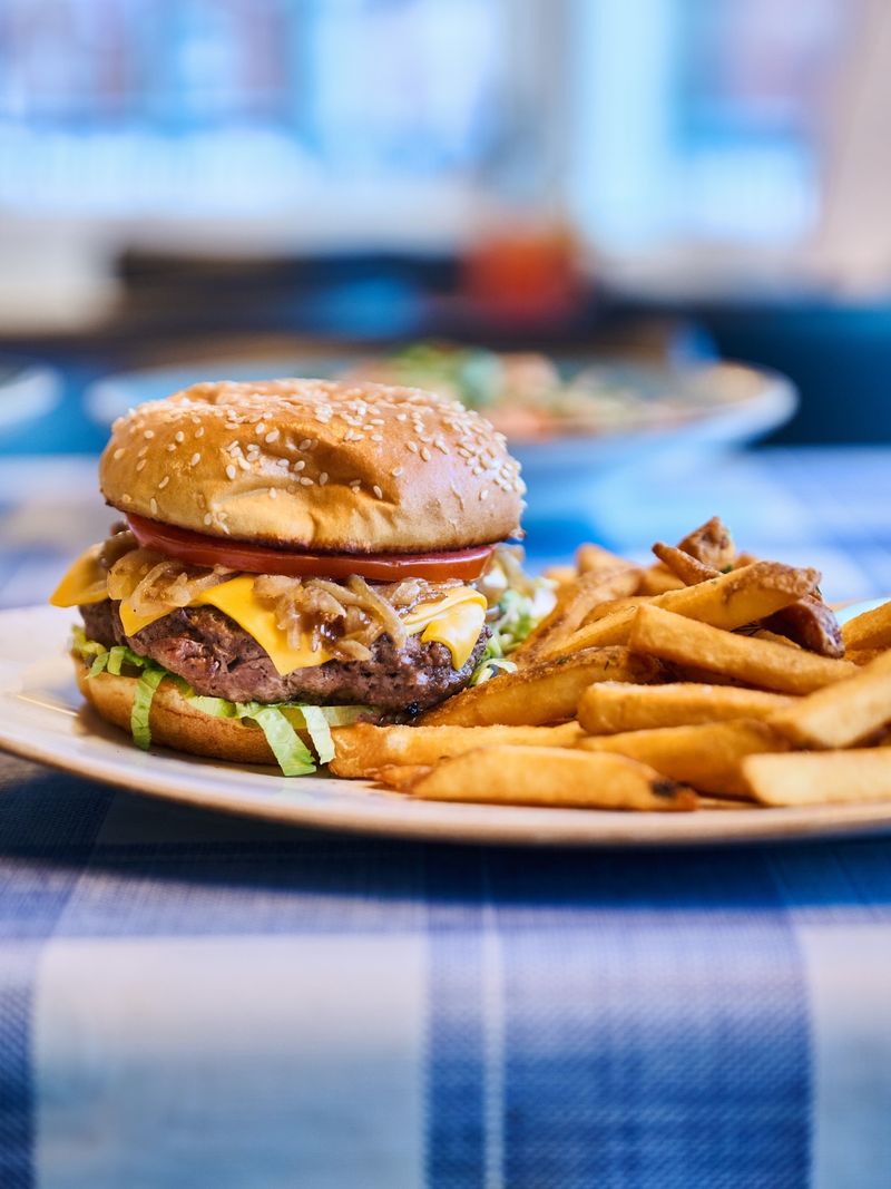 A Proper Hamburger and Fries