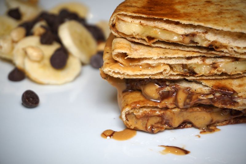 Peanut Butter Banana Pita
