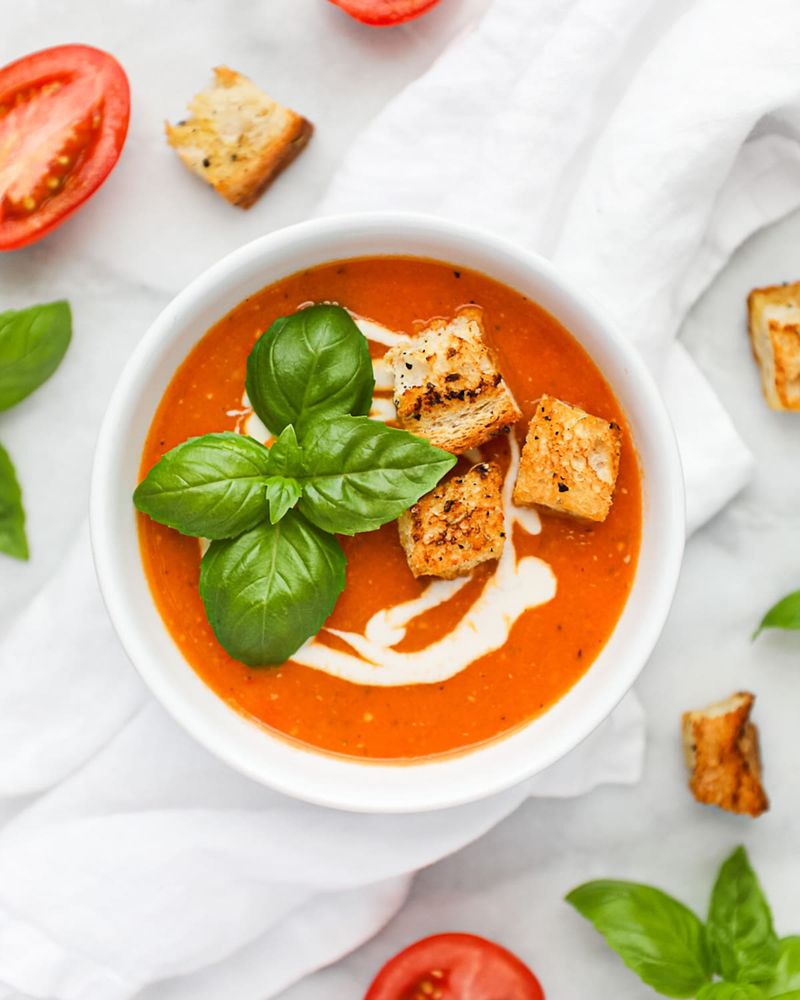 Creamy Tomato Basil Soup