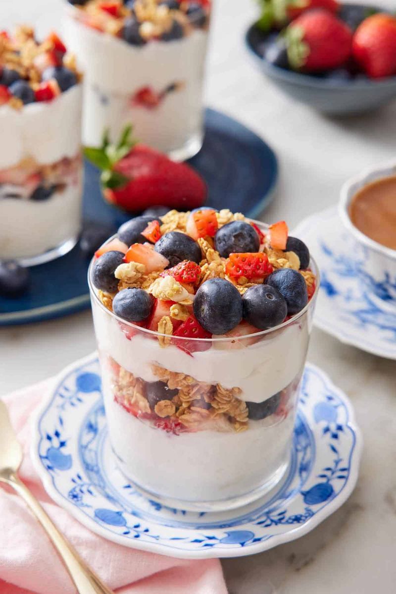 Gentle Yogurt and Fruit Parfaits