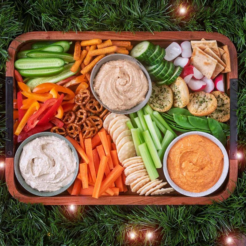Hummus and Veggie Dippers