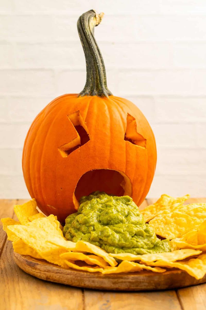 Guacamole Monster Puke Pumpkin