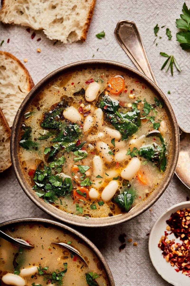 Tuscan White Bean and Kale Soup
