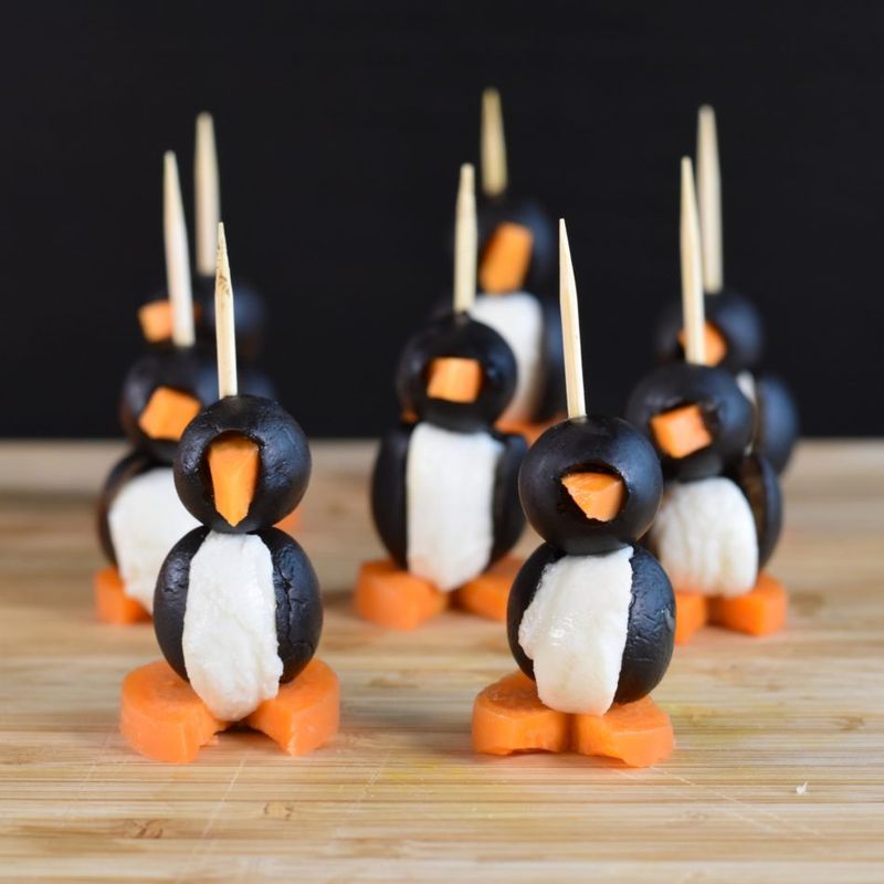 Olive Penguins for Parties