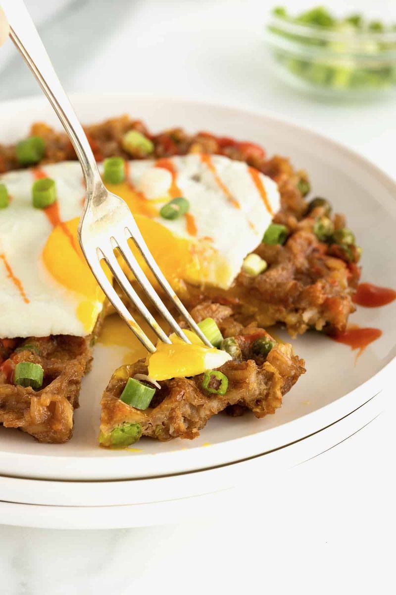 Breakfast Rice Waffles