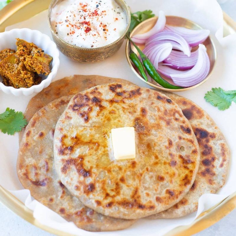 Indian Aloo Paratha