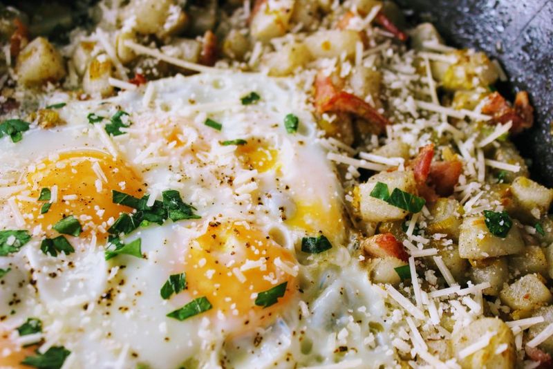 Loaded Turnip Hash Breakfast