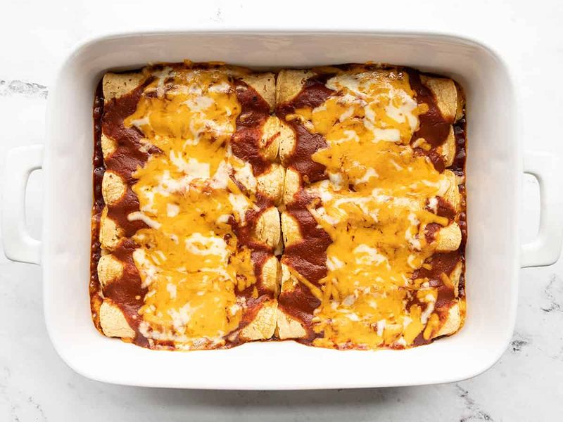 Quick Cheese Enchiladas