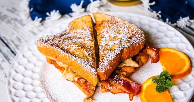 French Toast Bacon Sandwich