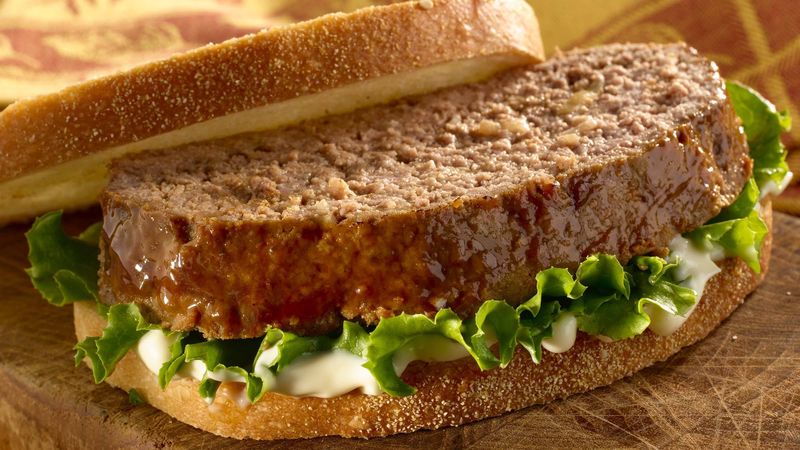 Meatloaf Sandwich Slices