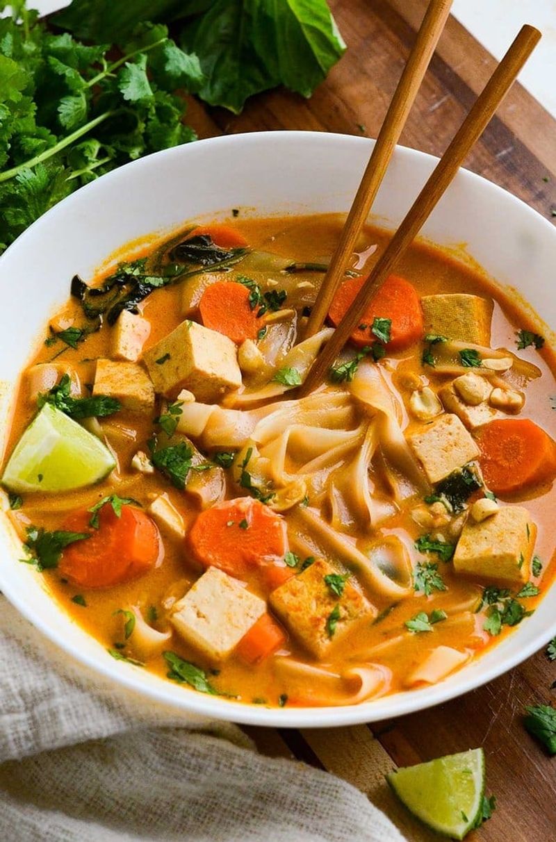 Coconut Curry Noodle Soup