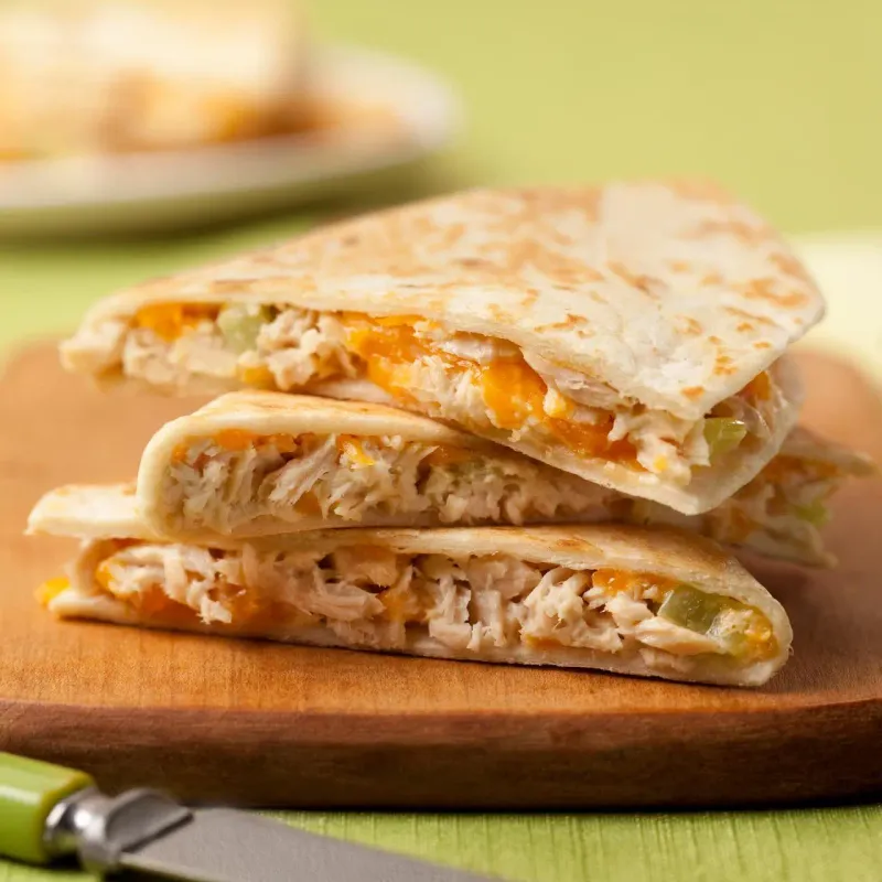 Tuna Melt Quesadillas