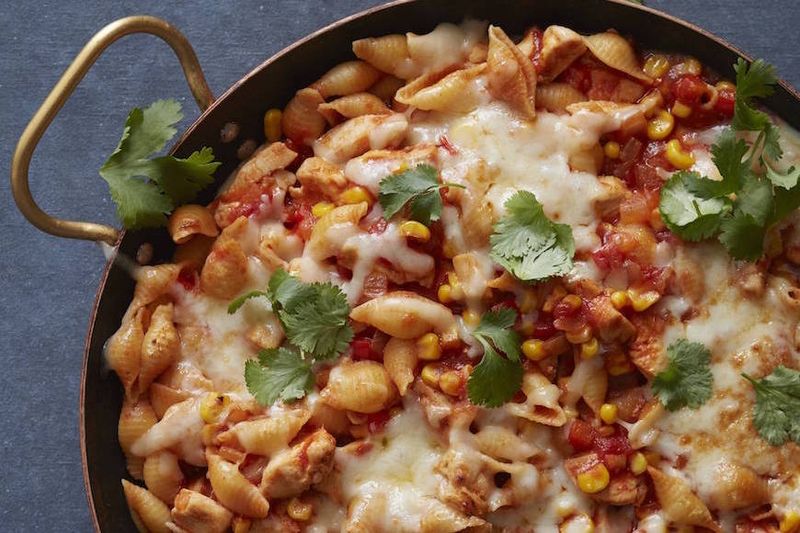 Chicken Enchilada Pasta