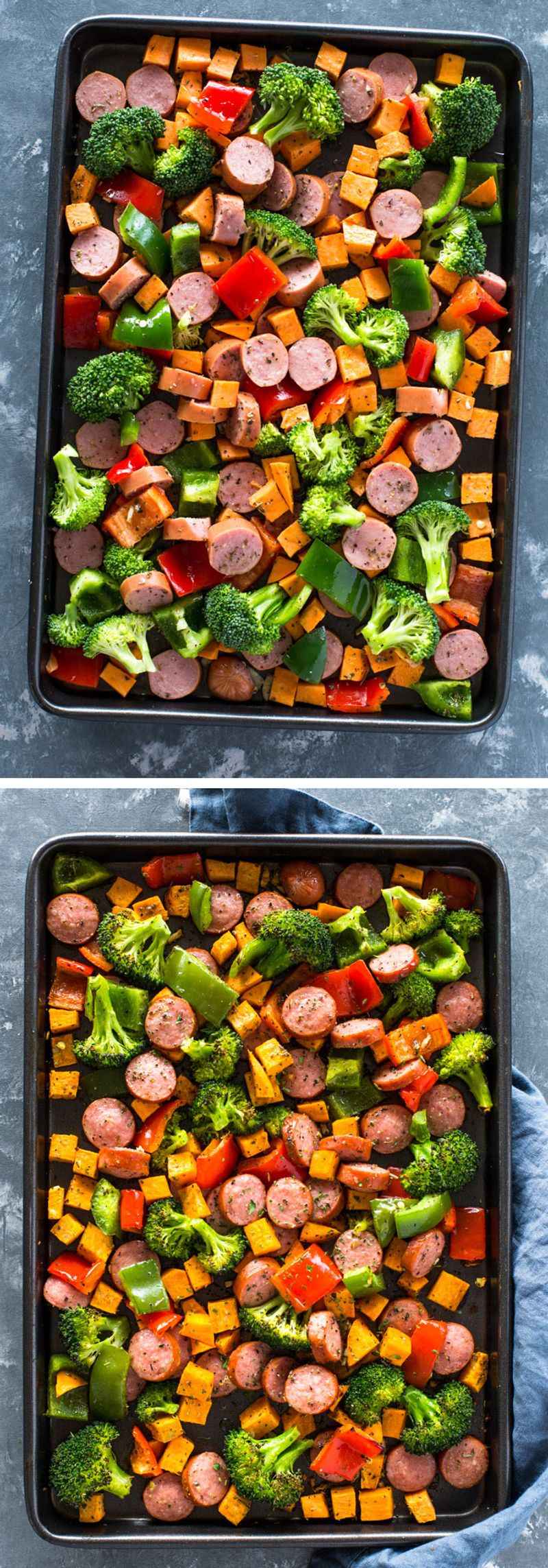Sheet Pan Sausage and Veggies