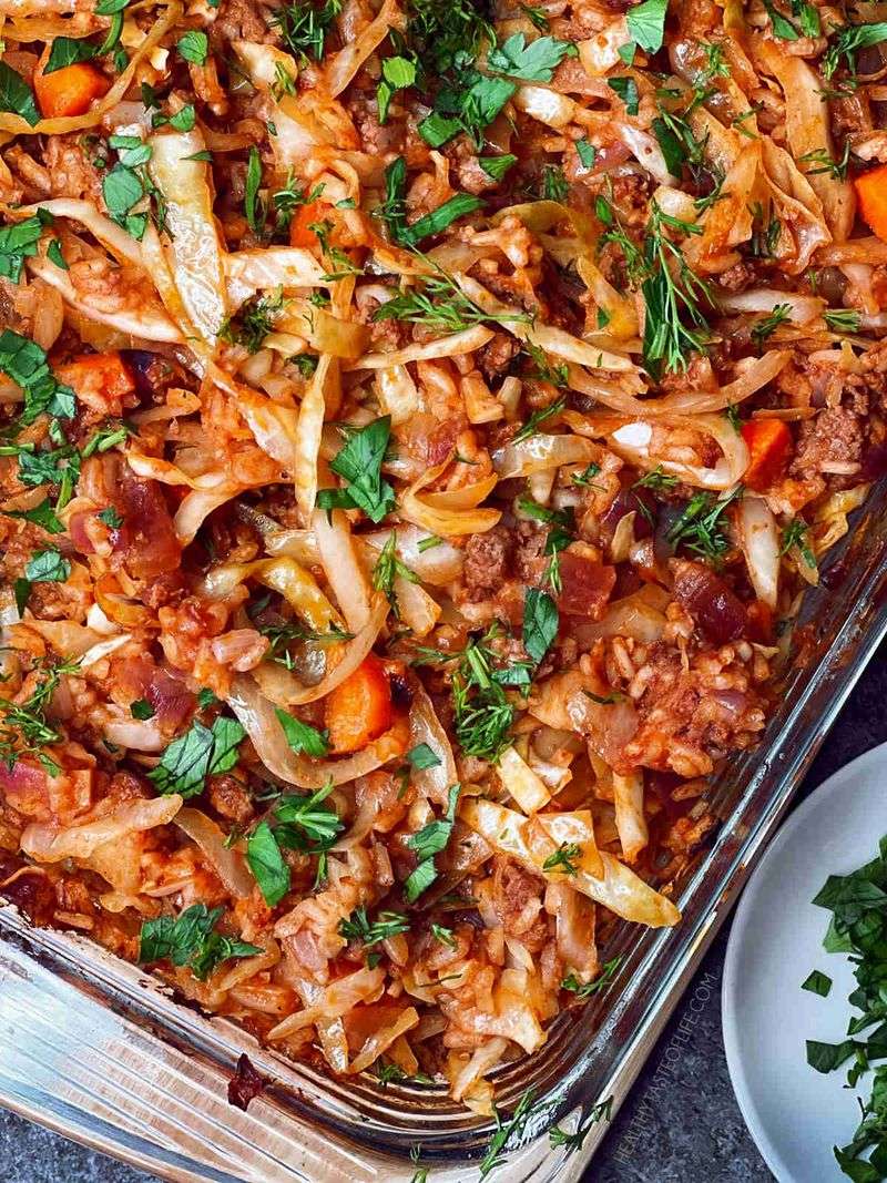Cabbage Roll Casserole