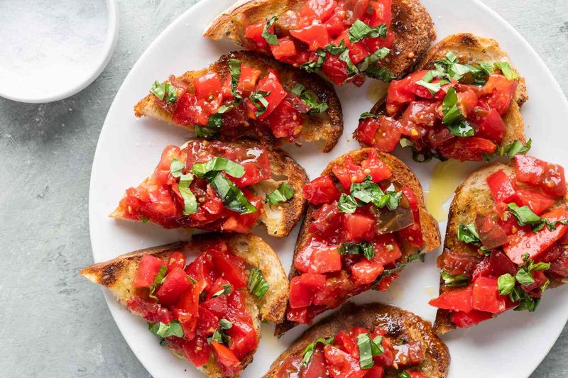 Fresh Tomato Bruschetta
