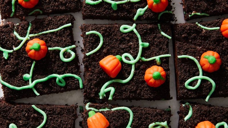 Pumpkin Patch Brownies