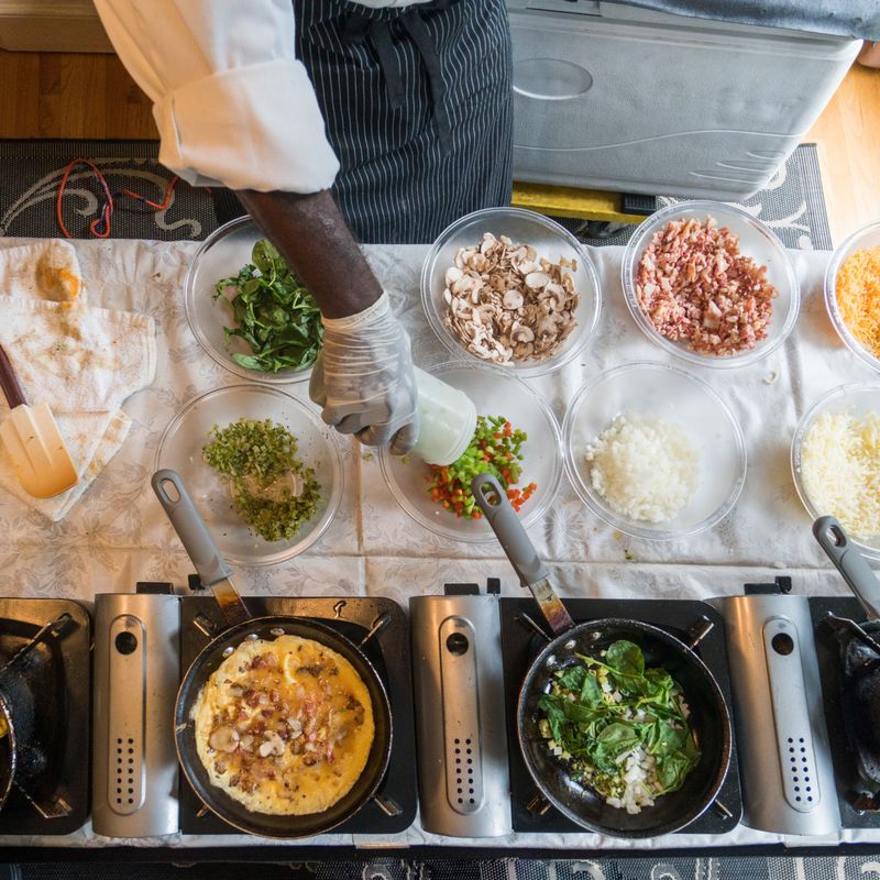 Cooked-to-Order Omelets