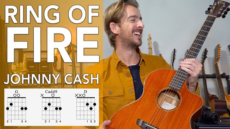Ring of Fire by Johnny Cash: Add a Country Bounce