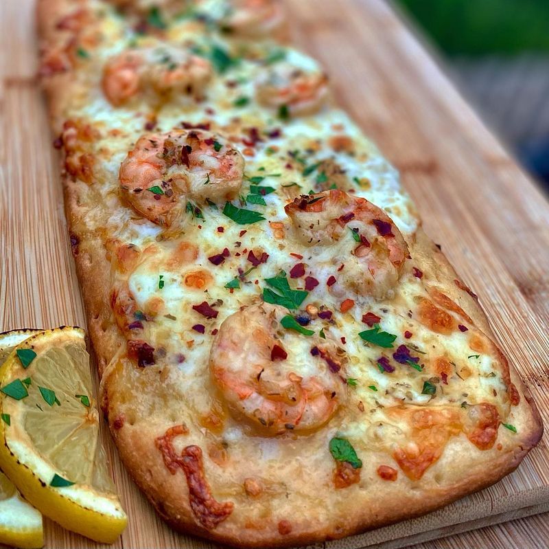 Shrimp Scampi Flatbread