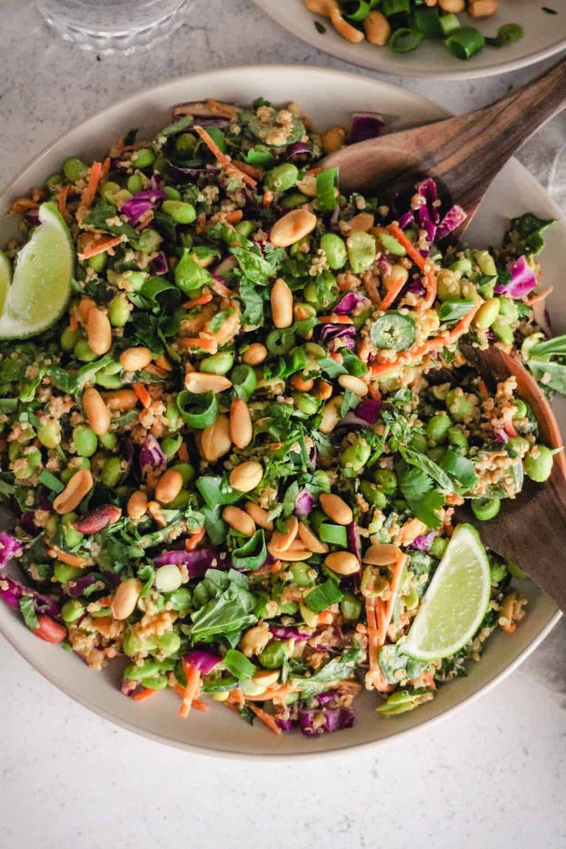 Asian Edamame Crunch Salad