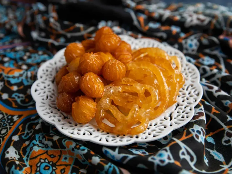 Persian Zoolbia and Bamieh