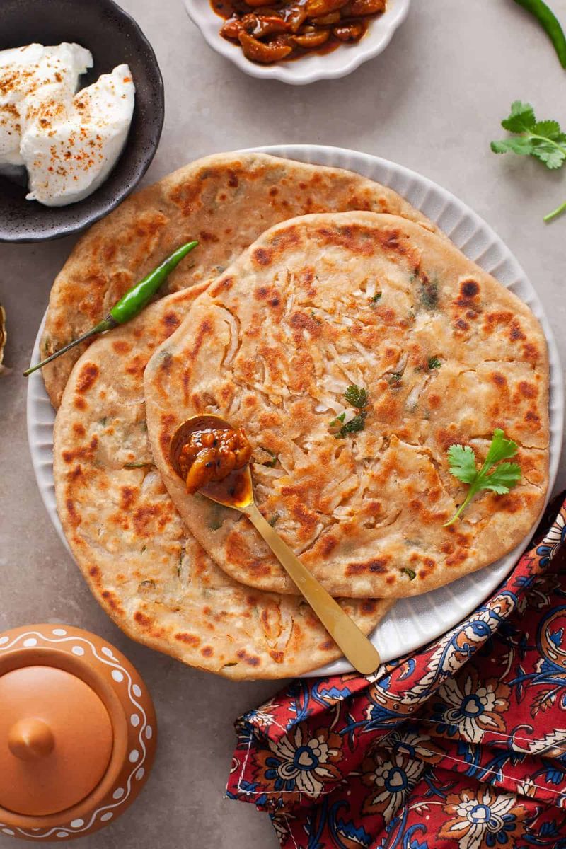 Indian Mooli Paratha