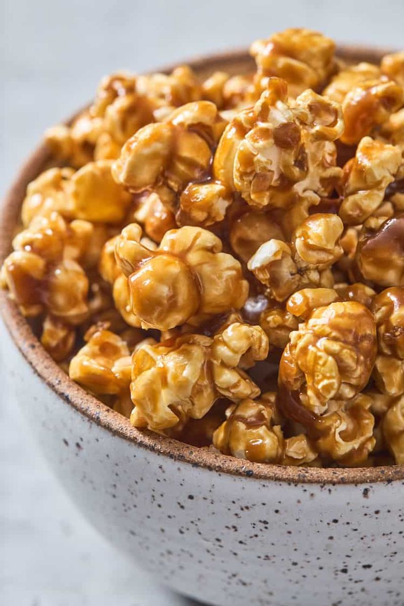 Homemade Caramel Popcorn