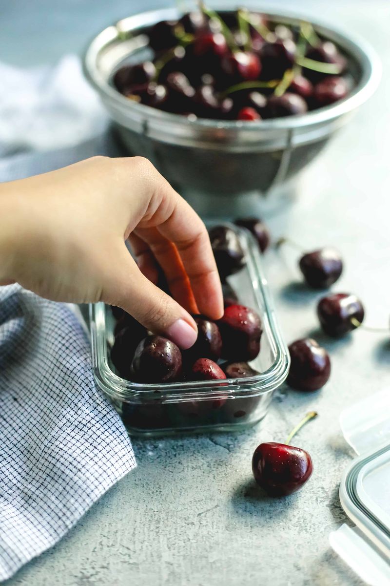 Cherries With a Pit-Spitting Challenge