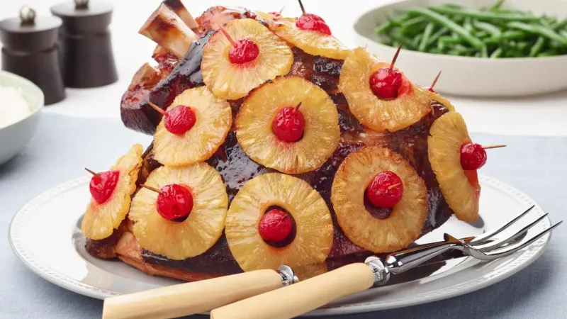 Ham With Pineapple Rings