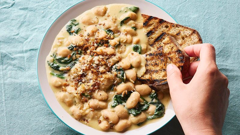 Creamy Butter Bean Risotto-Style Dish