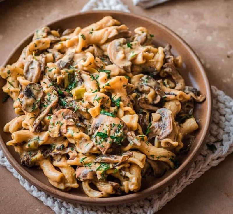 Mushroom Stroganoff