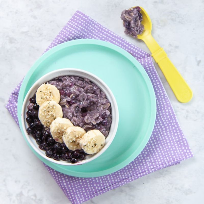 Purple Power Oatmeal
