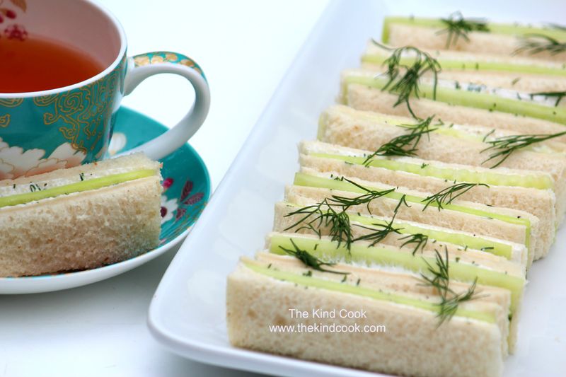 Cucumber Sandwich Bites