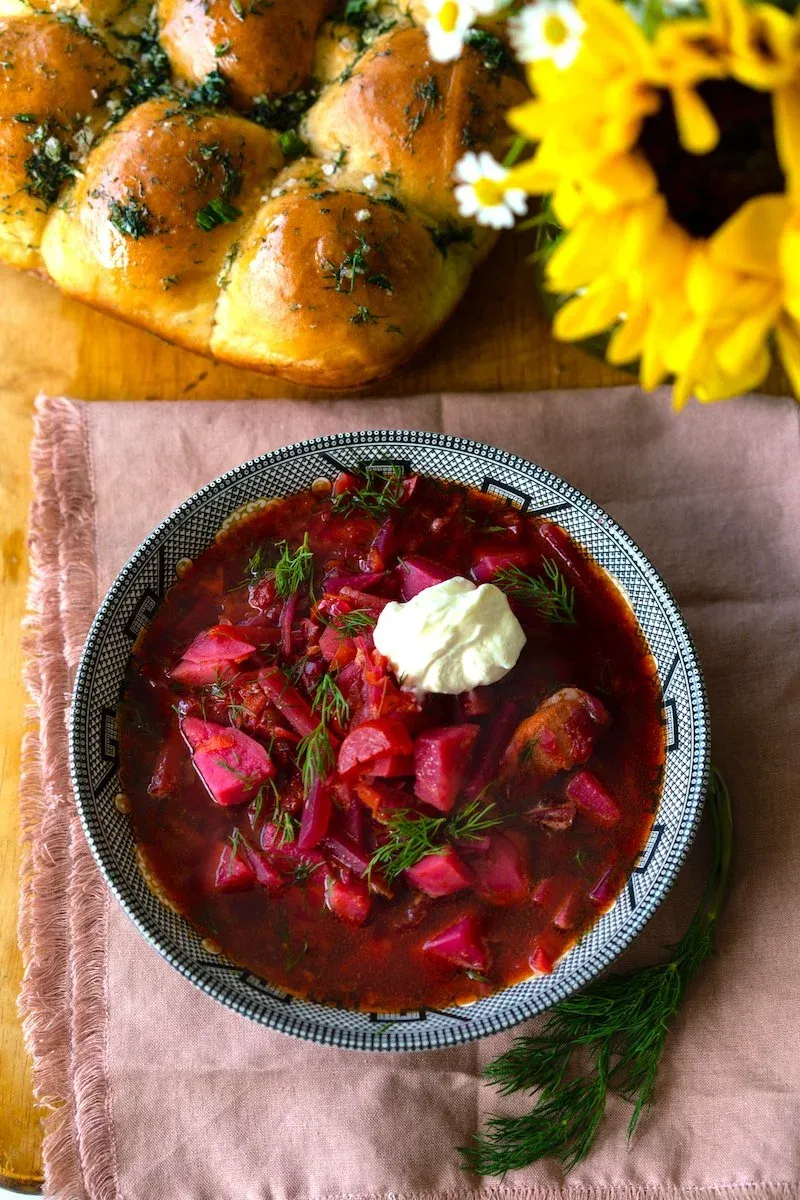 Borscht from Ukraine