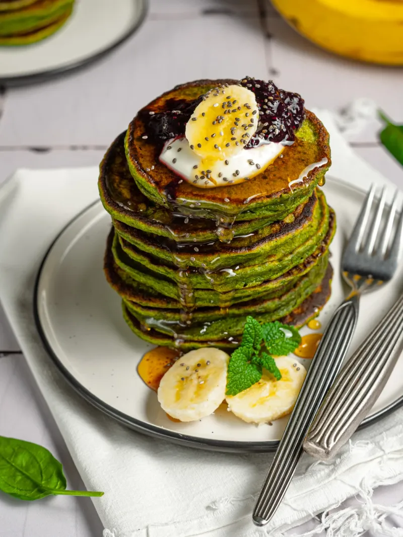 Spinach Green Pancakes