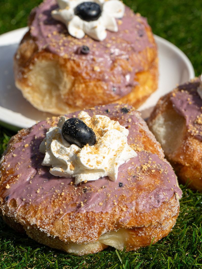 Blueberry Crumble Layers at Parlor Doughnuts