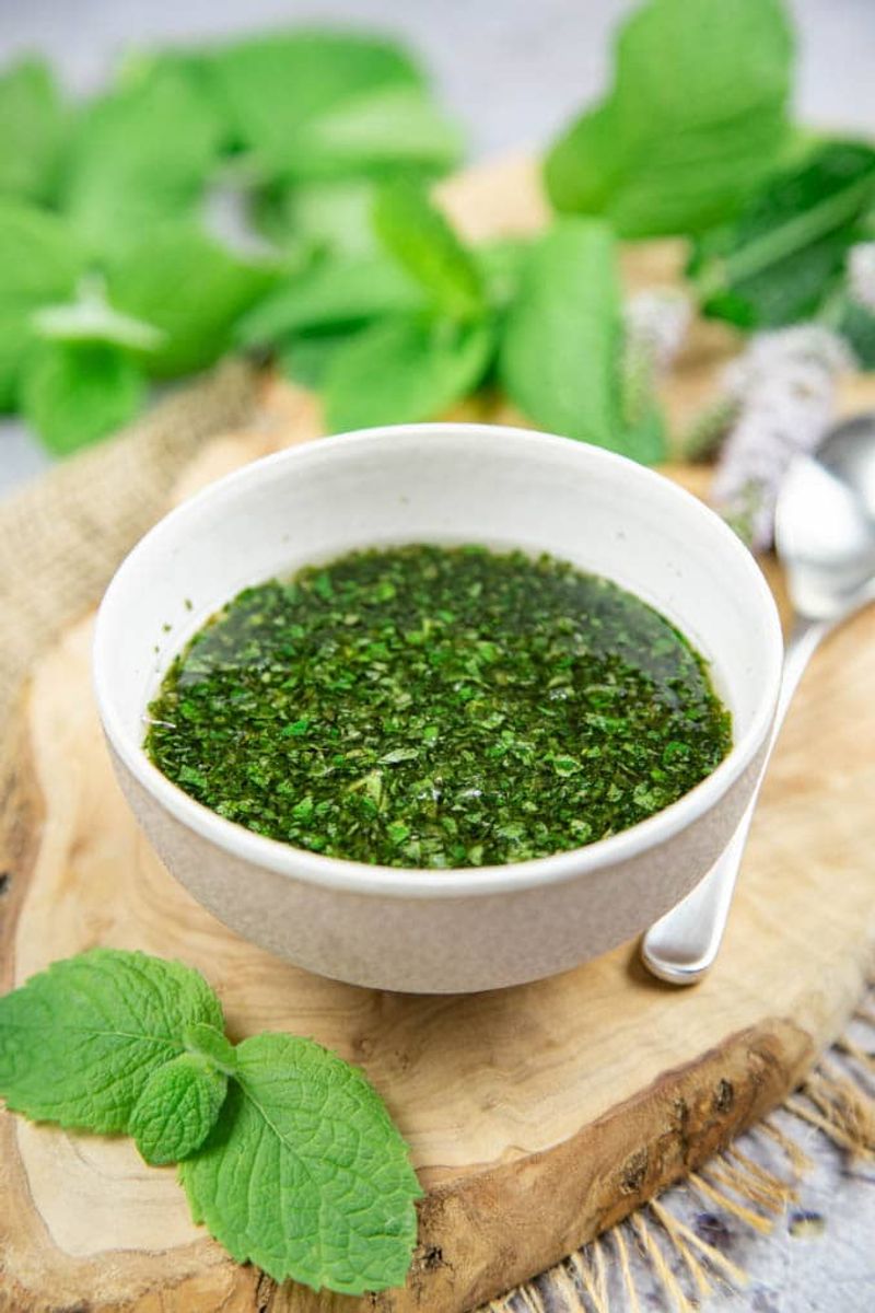 Old-Fashioned Mint Sauce for Lamb