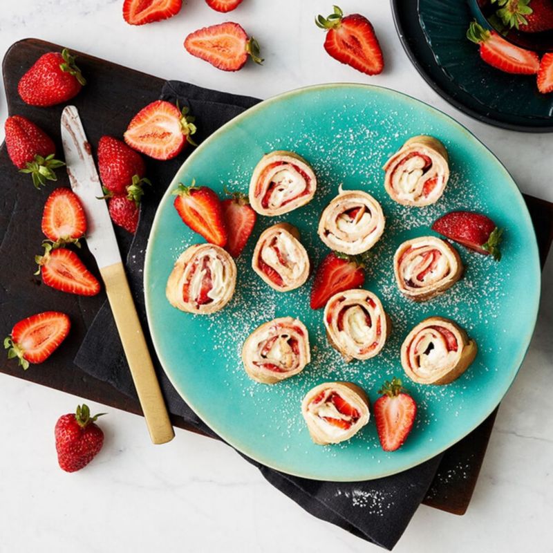 Colourful Crepe Roll-Ups