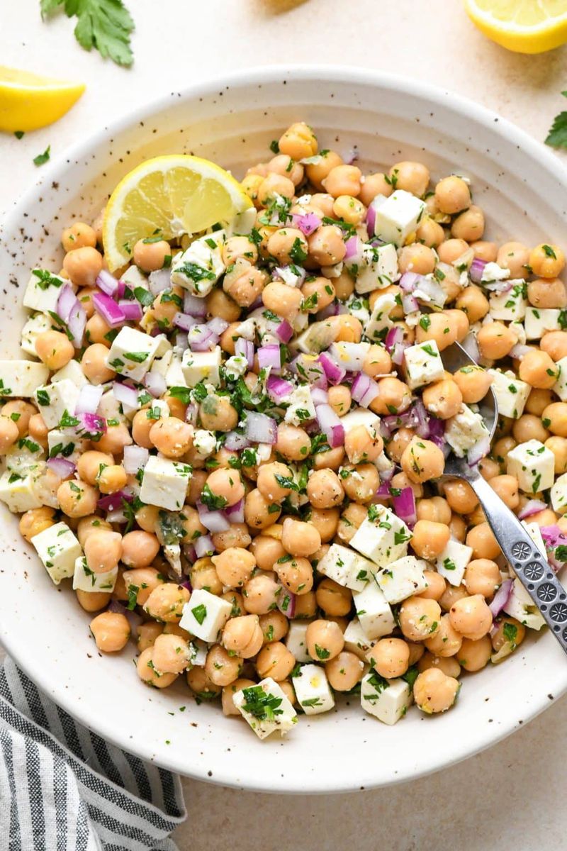 Chickpeas and Lemon Juice