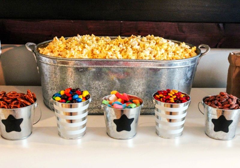 Giant Bowls of Popcorn