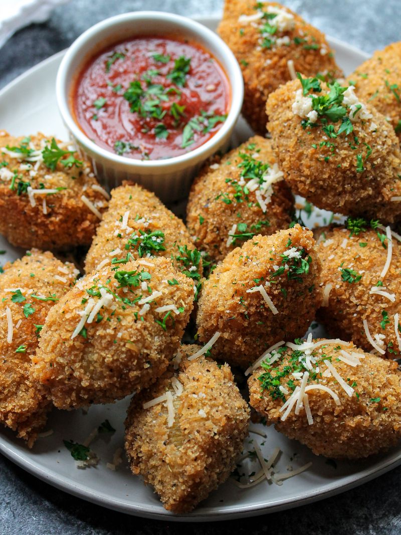 Stuffed Shell Poppers