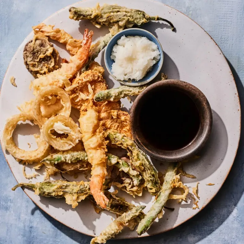 Tempura with a Portuguese Twist